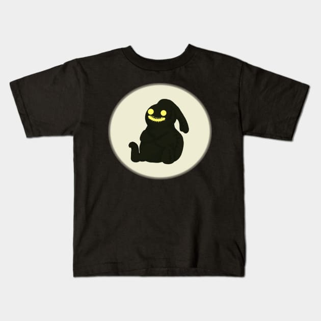 Oogie Boogie Moon Kids T-Shirt by Lady_Ladlar